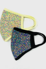 Load image into Gallery viewer, PRE ORDER Floral Sequin Printed Fashion Face Mask
