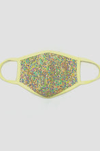 Load image into Gallery viewer, PRE ORDER Floral Sequin Printed Fashion Face Mask
