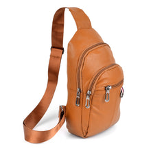 Load image into Gallery viewer, Synthetic Leather Crossbody Sling Shoulder Bag
