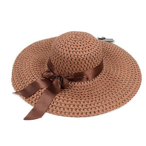 Brim Floppy Hat W/ Bow